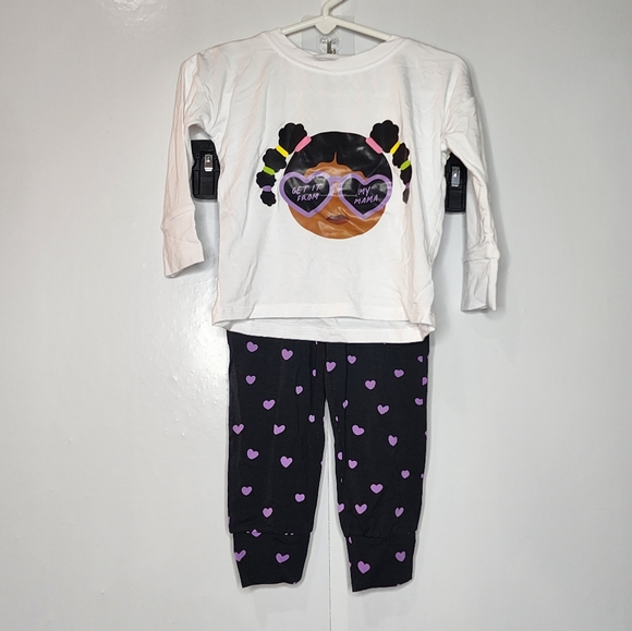 Elle Olivia Baby Long Sleeve Shirt and Pant Set, Purple, Soft, 12-18 month, NEW - Picture 2 of 5